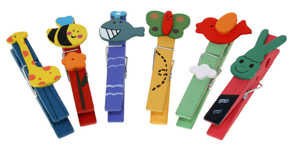 Clothes Pegs Animals Storage & Organisation Fabulous Gifts Omlet