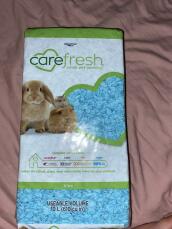 hamster bedding blue