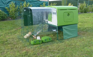 Omlet Green Eglu Cube Large Chicken Coop and Run