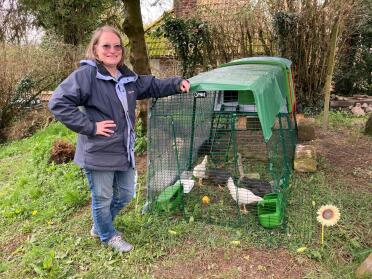 Nice new home for the hens!