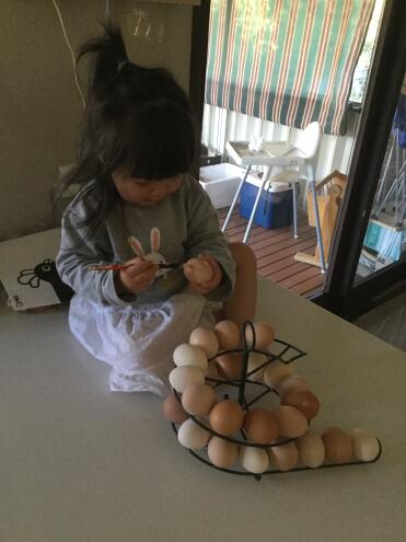 This sketler makes egg labelling easier!