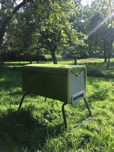 Beehaus in our orchard. 