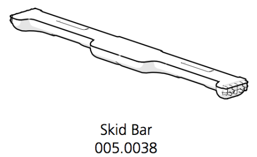 a diagram of a skid bar