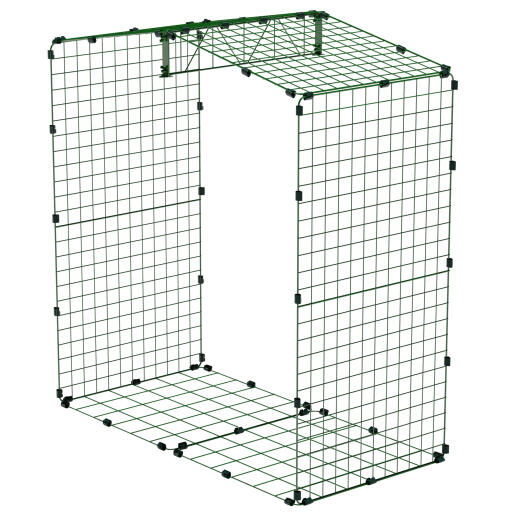 Extension for Zippi Rabbit Run with Roof and Underfloor Mesh - Double Height