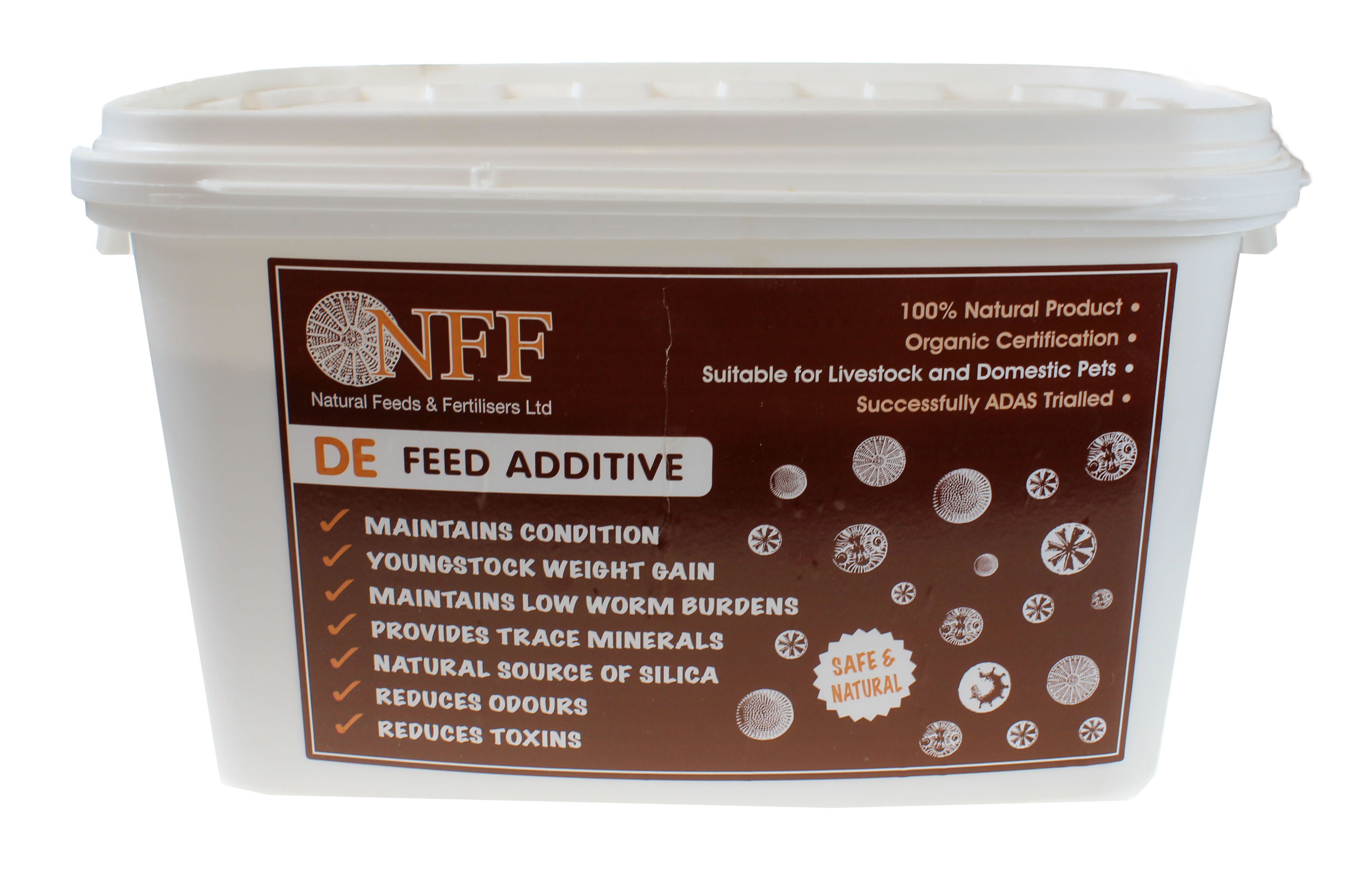 Diatomaceous Earth DE Feed Additive 1kg Omlet