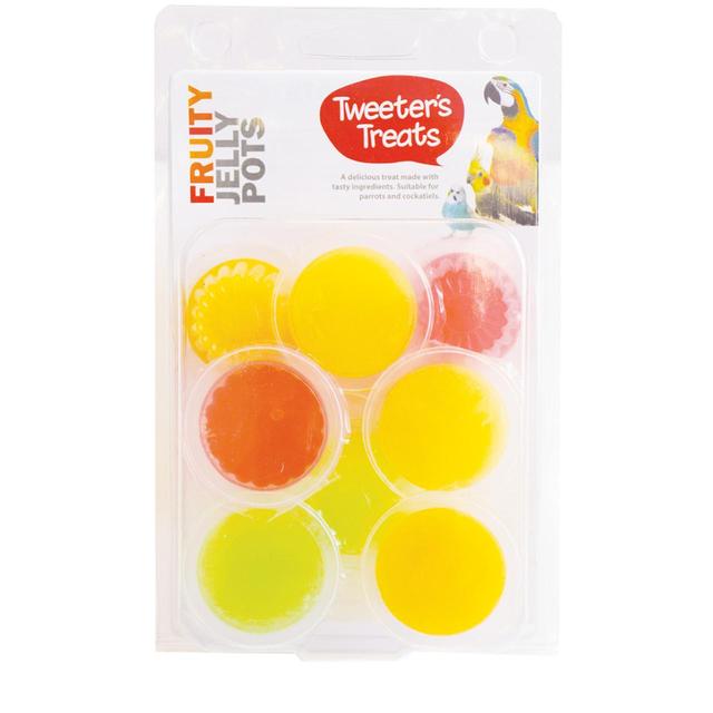 Fruity Jelly Pots Mixed Treats for Birds 8 Pack | Omlet