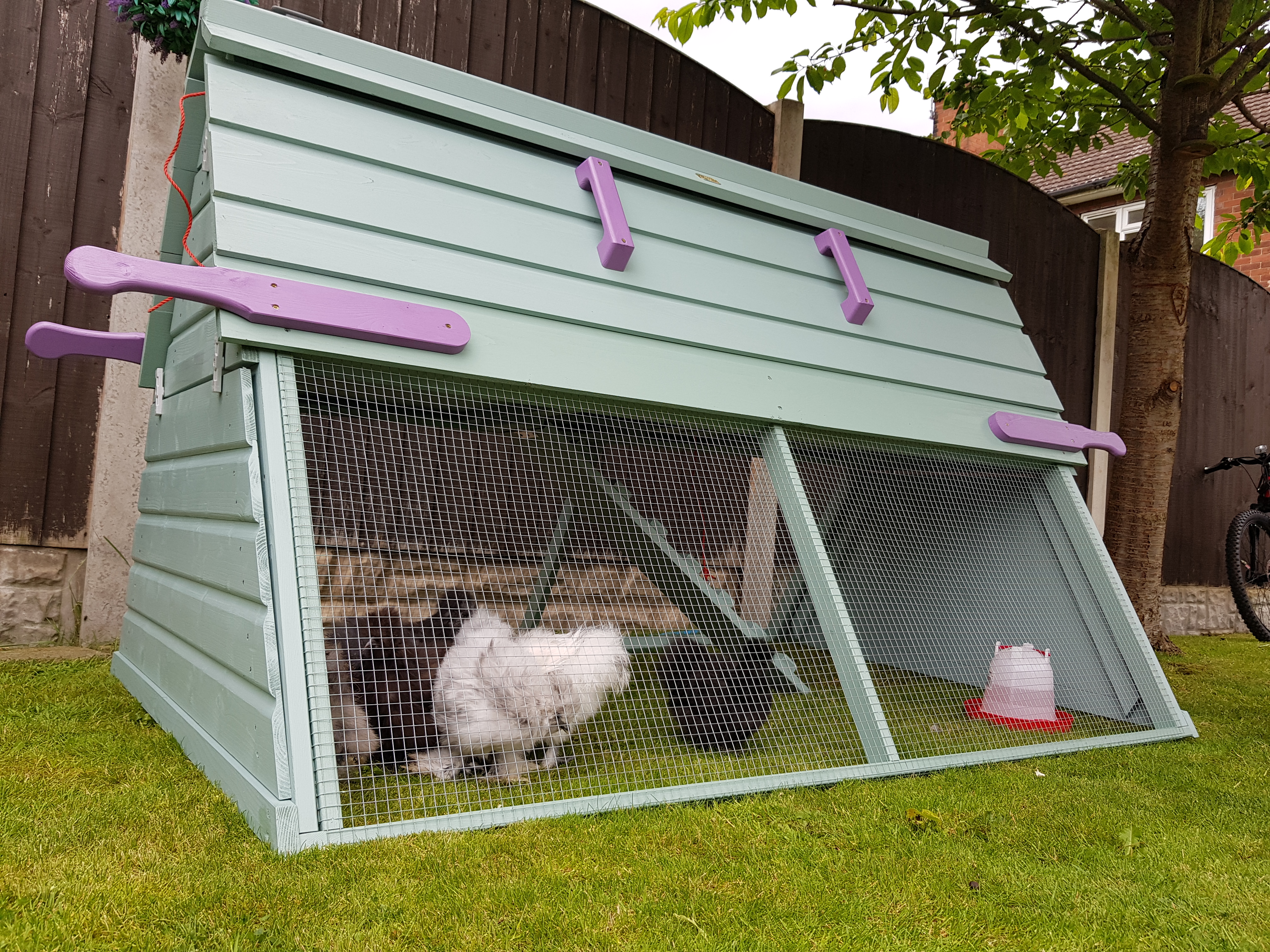 Boughton Chicken Coop Wooden Chicken Ark For 6 Birds